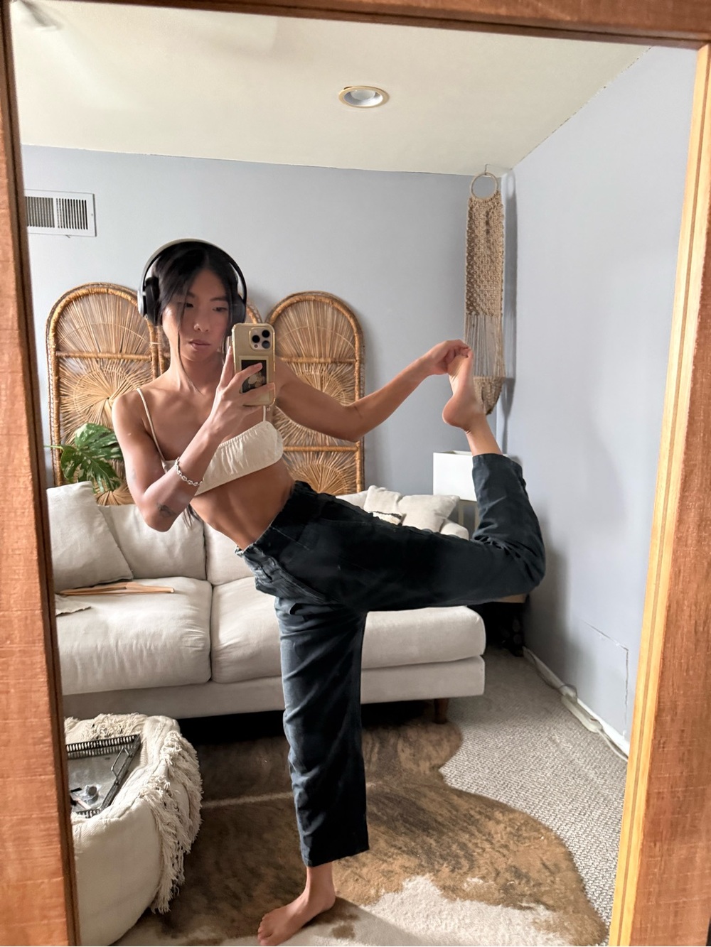 Free People High-Rise Pants